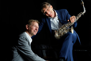 MICHAEL HORNSTEIN & OLIVER HAHN im Cafe Museum